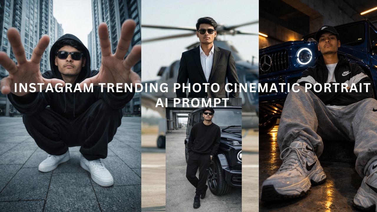 Instagram Trending Photo Cinematic Portrait Ai Prompt