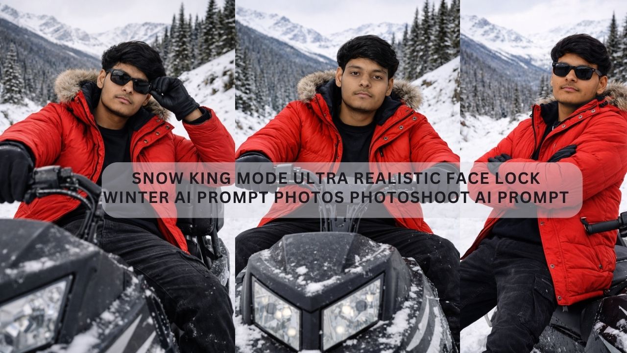 Snow King Mode Ultra Realistic Face Lock Winter Ai Prompt Photos
