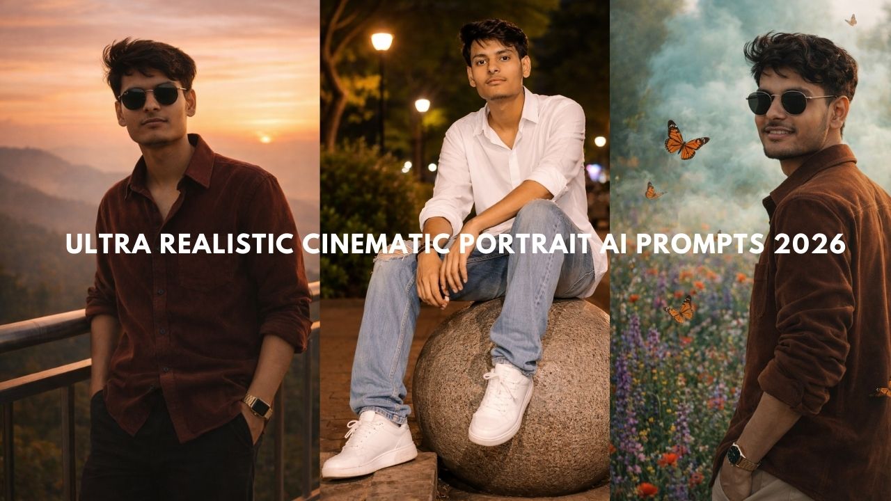 Ultra Realistic Cinematic Portrait Ai Prompts 2026