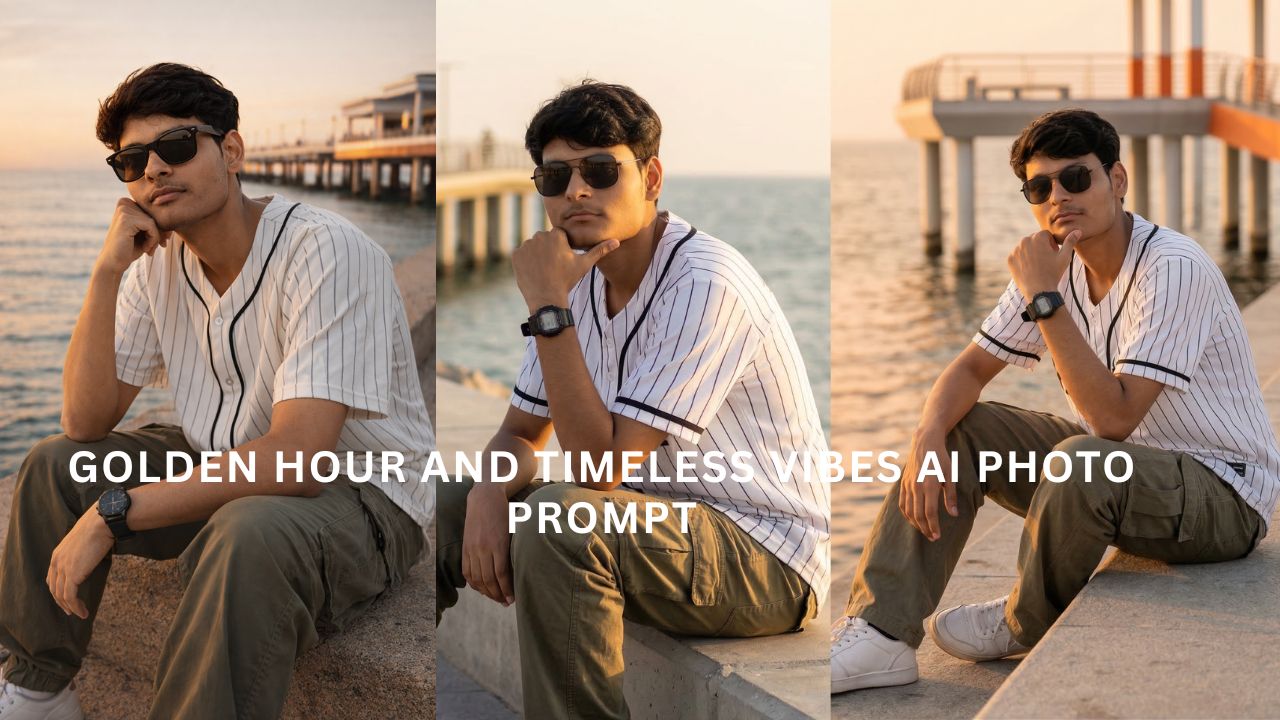 Golden Hour And Timeless Vibes Ai Photo Prompt