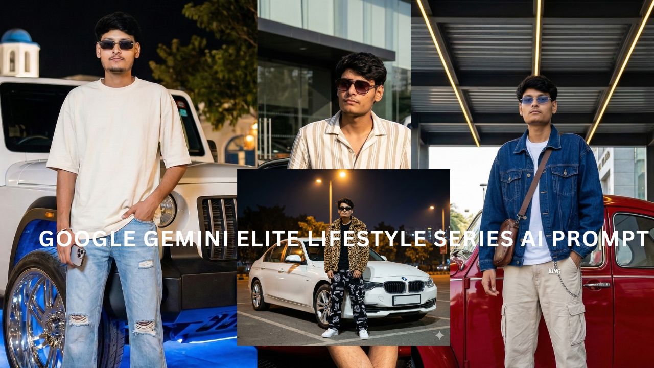 Google Gemini Elite Lifestyle Series Ai Prompt, A Fusion of Premium Men's Fashion