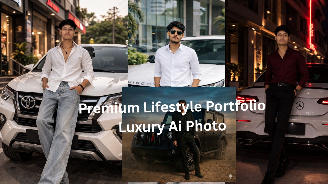 Premium Lifestyle Portfolio Luxury Ai Photo, Cars & Urban Fashion Aesthetic 2026