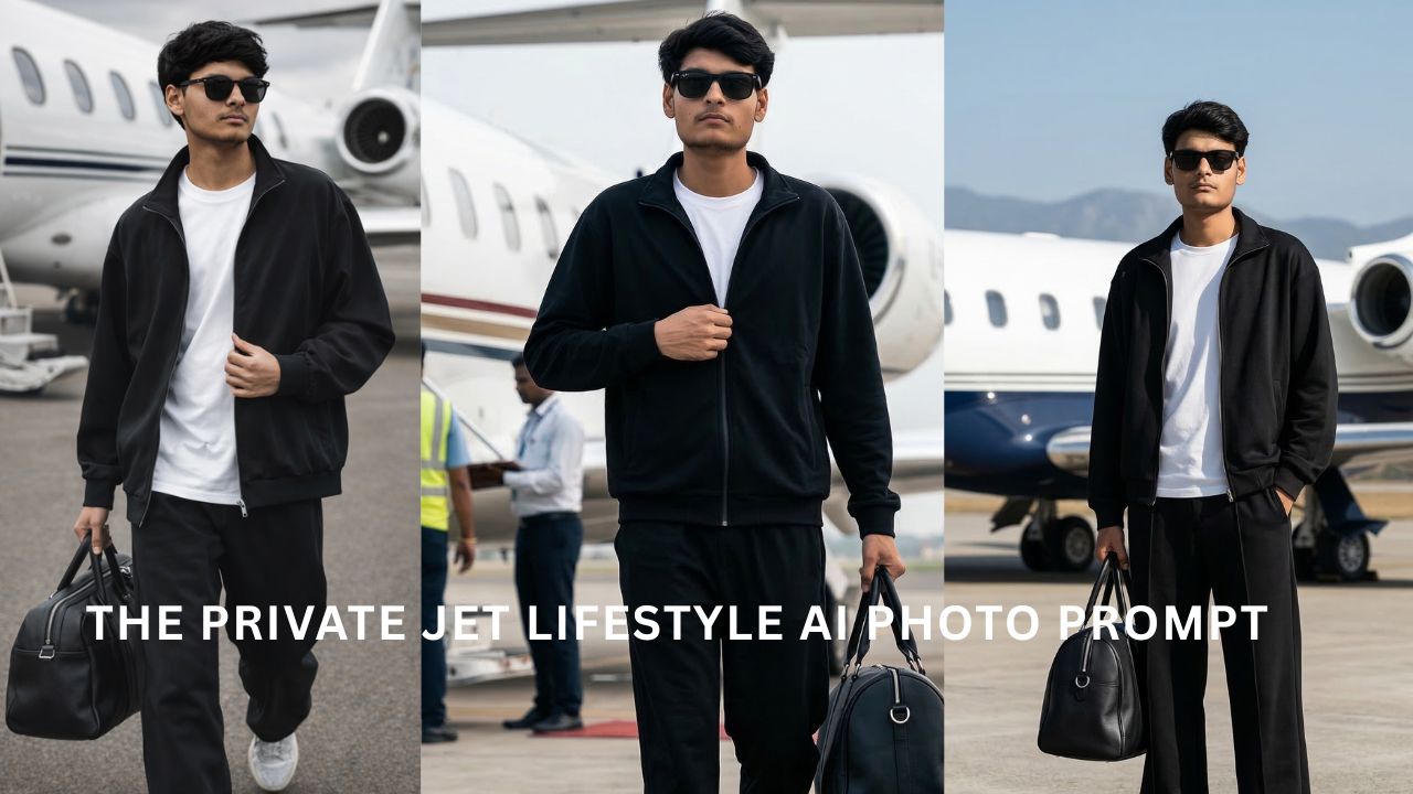 The Private Jet Lifestyle Ai Photo Prompt